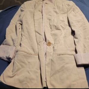 Max Studio Women's Cream Blazer